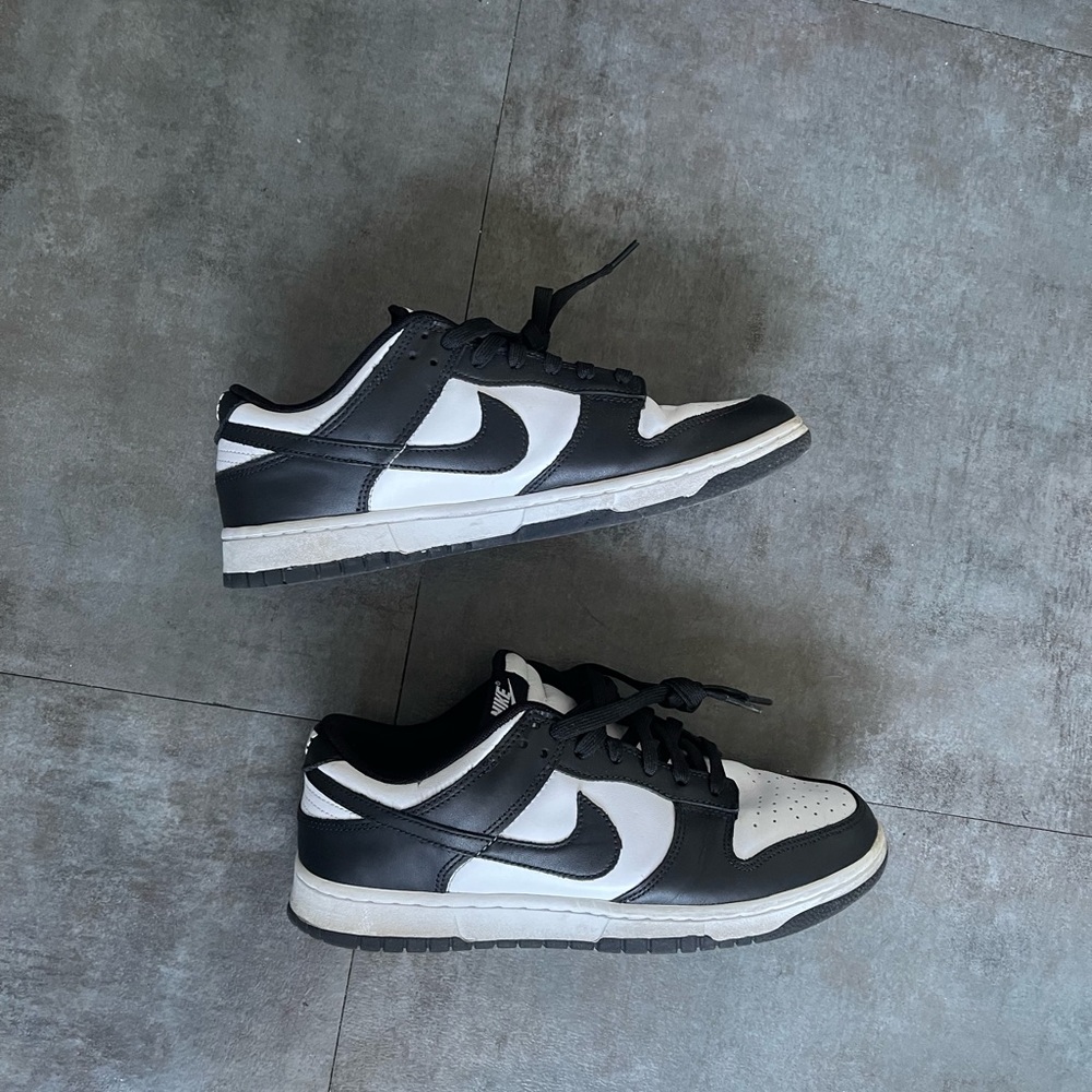 Nike Dunk Low Grey and White Sneakers Classic Design